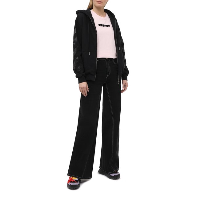 фото Хлопковая футболка off-white