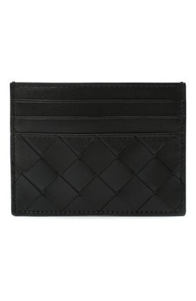 Женский кожаный футляр для кредитных карт BOTTEGA VENETA черного цвета по цене 21200 руб., арт. 635042/VCPP3 | Фото 1 Женский кожаный футляр для кредитных карт BOTTEGA VENETA черного цвета, арт. 635042/VCPP3 | Фото 1