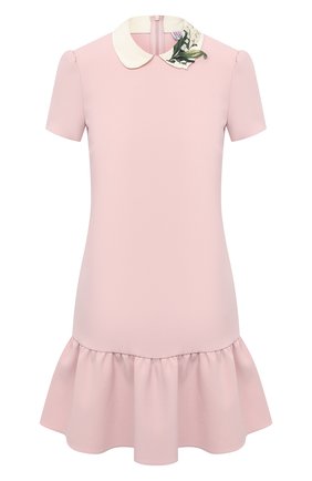 Женское платье REDVALENTINO светло-розового цвета по цене 46950 руб., арт. VR3VAZ69/5MG | Фото 1 Женское платье REDVALENTINO светло-розового цвета, арт. VR3VAZ69/5MG | Фото 1 (Длина Ж (юбки, платья, шорты): Мини; Рукава: Короткие; Материал внешний: Синтетический материал; Стили: Романтичный; Случай: Формальный)