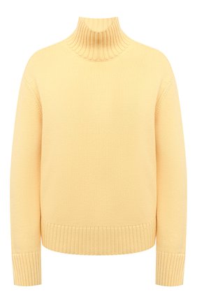 Женский кашемировый свитер LORO PIANA желтого цвета по цене 199500 руб., арт. FAL5048 | Фото 1 Женский кашемировый свитер LORO PIANA желтого цвета, арт. FAL5048 | Фото 1