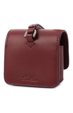 Чехол для airpods pro LORO PIANA бордового цвета по цене 36250 руб., арт. FAL4009 | Фото 2 Чехол для airpods pro LORO PIANA бордового цвета, арт. FAL4009 | Фото 2
