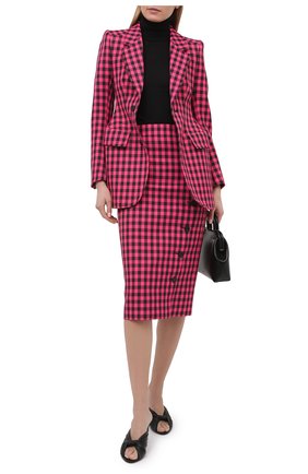 Женская юбка BALENCIAGA розового цвета по цене 86200 руб., арт. 642174/TJ029 | Фото 2 Женская юбка BALENCIAGA розового цвета, арт. 642174/TJ029 | Фото 2
