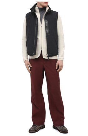 Мужской кашемировый кардиган LORO PIANA белого цвета по цене 349000 руб., арт. FAL3900 | Фото 2 Мужской кашемировый кардиган LORO PIANA белого цвета, арт. FAL3900 | Фото 2