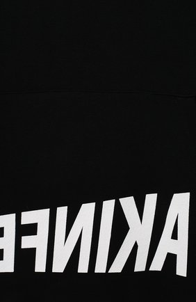 Детский хлопковое худи MAKODAY черного цвета по цене 7600 руб., арт. MA20H001/CoLy04 | Фото 3 Детский хлопковое худи MAKODAY черного цвета, арт. MA20H001/CoLy04 | Фото 3