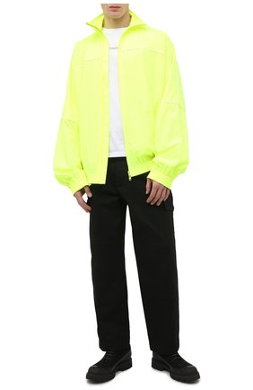 Мужской бомбер BALENCIAGA светло-зеленого цвета по цене 115000 руб., арт. 642337/TJ0C1 | Фото 2 Мужской бомбер BALENCIAGA светло-зеленого цвета, арт. 642337/TJ0C1 | Фото 2