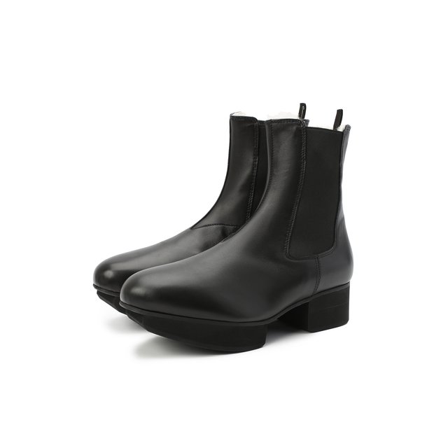 Кожаные ботинки Premiata Чёрный M311M/VITELL0+F0D.M0NT0NE 5540114