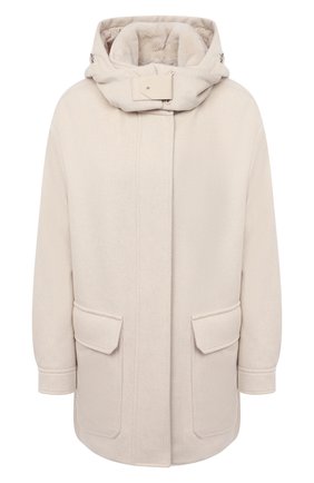 Женская шерстяная куртка LORO PIANA светло-бежевого цвета по цене 615000 руб., арт. FAL3673 | Фото 1 Женская шерстяная куртка LORO PIANA светло-бежевого цвета, арт. FAL3673 | Фото 1