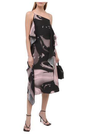 Женское платье из вискозы OFF-WHITE розового цвета по цене 89950 руб., арт. 0WDB302R21FAB002 | Фото 2 Женское платье из вискозы OFF-WHITE розового цвета, арт. 0WDB302R21FAB002 | Фото 2