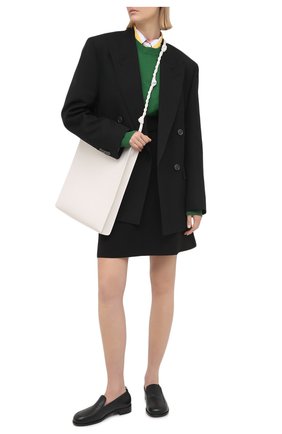 Женская юбка REDVALENTINO черного цвета по цене 33200 руб., арт. VR3RAF75/5LB | Фото 2 Женская юбка REDVALENTINO черного цвета, арт. VR3RAF75/5LB | Фото 2