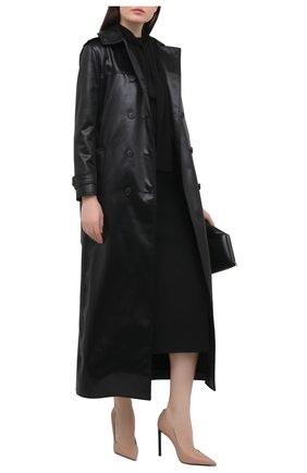 Женские кожаные туфли t-screw TOM FORD бежевого цвета по цене 56800 руб., арт. W2325T-LCL002 | Фото 2 Женские кожаные туфли t-screw TOM FORD бежевого цвета, арт. W2325T-LCL002 | Фото 2