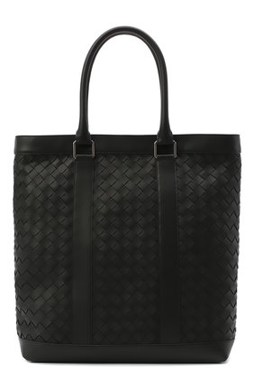 Мужская кожаная сумка-тоут BOTTEGA VENETA черного цвета по цене 257000 руб., арт. 650516/V0E51 | Фото 1 Мужская кожаная сумка-тоут BOTTEGA VENETA черного цвета, арт. 650516/V0E51 | Фото 1
