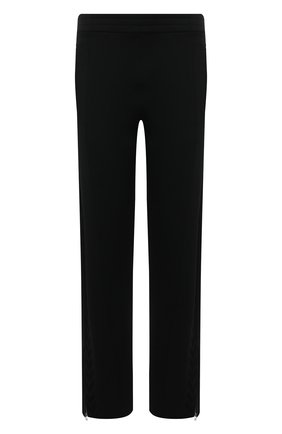 Мужские брюки BOTTEGA VENETA черного цвета, арт. 648998/V0C10 | Фото 1 (Длина (брюки, джинсы): Стандартные; Материал внешний: Вискоза, Синтетический материал; Случай: Повседневный; Стили: Спорт-шик; Региональные ограничения белый список (Axapta Mercury): RU)