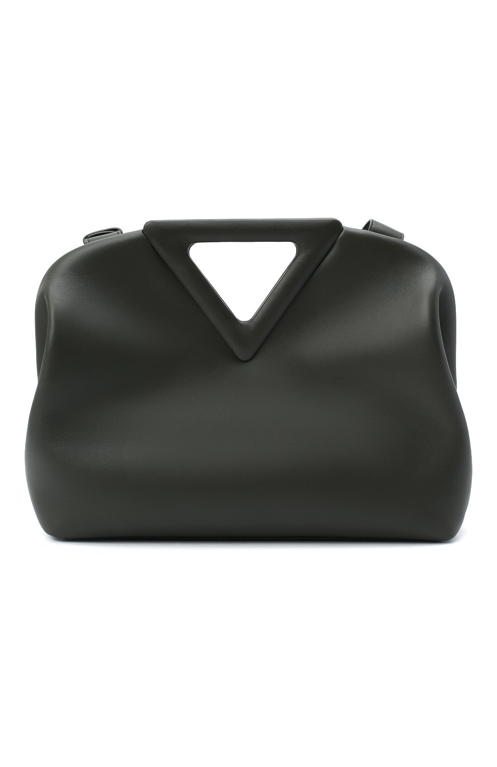 Женская сумка point BOTTEGA VENETA зеленого цвета, арт. 652446/VCP40 | Фото 1