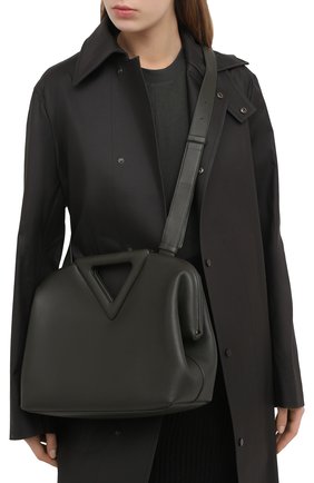 Женская сумка point BOTTEGA VENETA зеленого цвета по цене 240000 руб., арт. 652446/VCP40 | Фото 4 Женская сумка point BOTTEGA VENETA зеленого цвета, арт. 652446/VCP40 | Фото 4