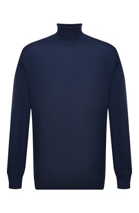 Мужской водолазка из кашемира и шелка ERMENEGILDO ZEGNA синего цвета по цене 75600 руб., арт. ULJ00120 | Фото 1 Мужской водолазка из кашемира и шелка ERMENEGILDO ZEGNA синего цвета, арт. ULJ00120 | Фото 1