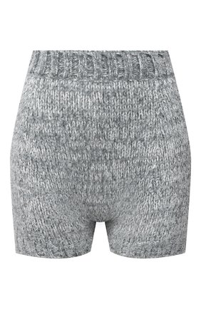 Женские кашемировые шорты DOLCE & GABBANA серого цвета по цене 79950 руб., арт. FXA91T/JBMA8 | Фото 1 Женские кашемировые шорты DOLCE & GABBANA серого цвета, арт. FXA91T/JBMA8 | Фото 1