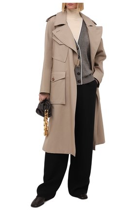 Женский хлопковый кардиган BRUNELLO CUCINELLI хаки цвета по цене 121000 руб., арт. M74767406 | Фото 2 Женский хлопковый кардиган BRUNELLO CUCINELLI хаки цвета, арт. M74767406 | Фото 2