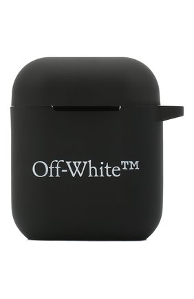 Чехол для airpods OFF-WHITE черного цвета по цене 0 руб., арт. 0WZG036R21PLA002 | Фото 1 Чехол для airpods OFF-WHITE черного цвета, арт. 0WZG036R21PLA002 | Фото 1