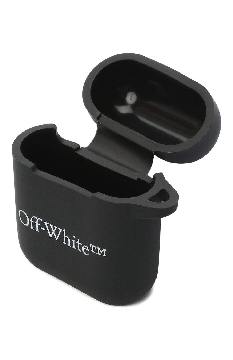 Чехол для airpods OFF-WHITE черного цвета по цене 0 руб., арт. 0WZG036R21PLA002 | Фото 3 Чехол для airpods OFF-WHITE черного цвета, арт. 0WZG036R21PLA002 | Фото 3