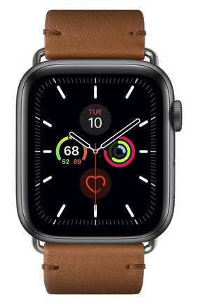 Ремешок для apple watch 44mm NATIVE UNION коричневого цвета по цене 11190 руб., арт. STRAP-AW-L-BRN | Фото 2 Ремешок для apple watch 44mm NATIVE UNION коричневого цвета, арт. STRAP-AW-L-BRN | Фото 2 (Региональные ограничения белый список (Axapta Mercury): RU)