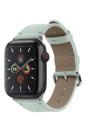 Ремешок для apple watch 44mm NATIVE UNION светло-зеленого цвета по цене 7990 руб., арт. STRAP-AW-L-GRN | Фото 1 Ремешок для apple watch 44mm NATIVE UNION светло-зеленого цвета, арт. STRAP-AW-L-GRN | Фото 1