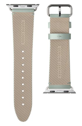 Ремешок для apple watch 44mm NATIVE UNION светло-зеленого цвета по цене 7990 руб., арт. STRAP-AW-L-GRN | Фото 3 Ремешок для apple watch 44mm NATIVE UNION светло-зеленого цвета, арт. STRAP-AW-L-GRN | Фото 3