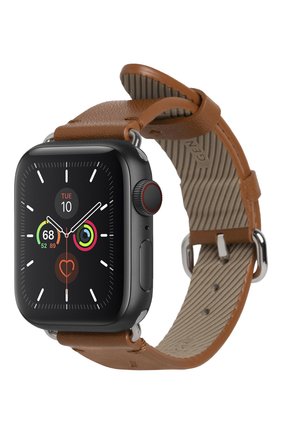 Ремешок для apple watch 40mm NATIVE UNION коричневого цвета по цене 11190 руб., арт. STRAP-AW-S-BRN | Фото 1 Ремешок для apple watch 40mm NATIVE UNION коричневого цвета, арт. STRAP-AW-S-BRN | Фото 1 (Региональные ограничения белый список (Axapta Mercury): RU)
