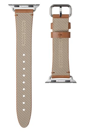 Ремешок для apple watch 40mm NATIVE UNION коричневого цвета по цене 11190 руб., арт. STRAP-AW-S-BRN | Фото 3 Ремешок для apple watch 40mm NATIVE UNION коричневого цвета, арт. STRAP-AW-S-BRN | Фото 3 (Региональные ограничения белый список (Axapta Mercury): RU)
