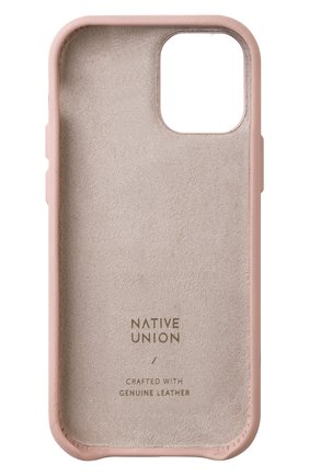 Чехол clic classic для iphone 12 mini NATIVE UNION розового цвета, арт. CCLAS-NUD-NP20S | Фото 2 (Региональные ограничения белый список (Axapta Mercury): RU; Материал: Пластик)