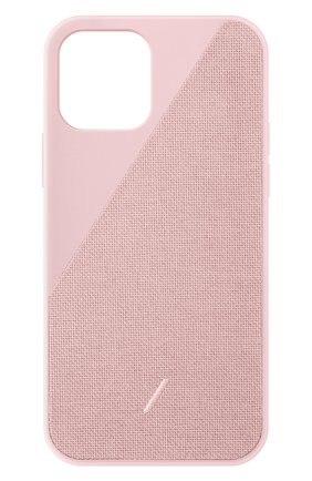 Чехол clic canvas для iphone 12 mini NATIVE UNION розового цвета, арт. CCAV-ROS-NP20S | Фото 1 (Региональные ограничения белый список (Axapta Mercury): RU; Материал: Пластик)
