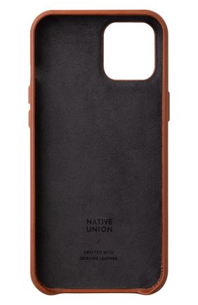 Чехол clic card для iphone 12 pro max NATIVE UNION коричневого цвета по цене 5990 руб., арт. CCARD-TAN-NP20L | Фото 2 Чехол clic card для iphone 12 pro max NATIVE UNION коричневого цвета, арт. CCARD-TAN-NP20L | Фото 2