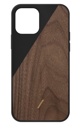 Чехол clic wooden для iphone 12 pro max NATIVE UNION черного цвета по цене 4790 руб., арт. CWOOD-BLK-NP20L | Фото 1 Чехол clic wooden для iphone 12 pro max NATIVE UNION черного цвета, арт. CWOOD-BLK-NP20L | Фото 1
