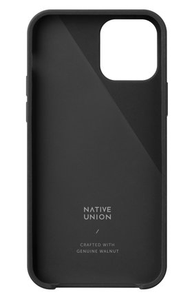 Чехол clic wooden для iphone 12 pro max NATIVE UNION черного цвета по цене 4790 руб., арт. CWOOD-BLK-NP20L | Фото 2 Чехол clic wooden для iphone 12 pro max NATIVE UNION черного цвета, арт. CWOOD-BLK-NP20L | Фото 2