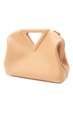 Женская сумка point medium BOTTEGA VENETA бежевого цвета по цене 299500 руб., арт. 652446/VCP40 | Фото 3 Женская сумка point medium BOTTEGA VENETA бежевого цвета, арт. 652446/VCP40 | Фото 3 (Сумки-технические: Сумки через плечо, Сумки top-handle; Размер: medium; Материал: Натуральная кожа; Региональные ограничения белый список (Axapta Mercury): RU; Ремень/цепочка: На ремешке)
