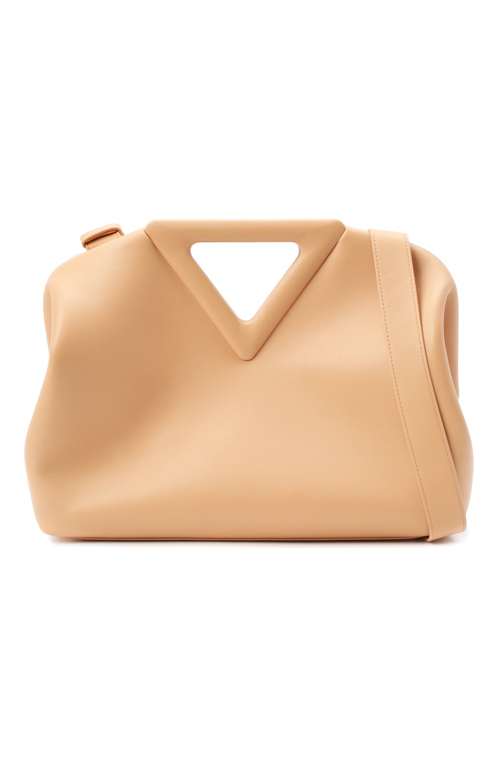 Женская сумка point medium BOTTEGA VENETA бежевого цвета по цене 299500 руб., арт. 652446/VCP40 | Фото 6 Женская сумка point medium BOTTEGA VENETA бежевого цвета, арт. 652446/VCP40 | Фото 6 (Сумки-технические: Сумки через плечо, Сумки top-handle; Размер: medium; Материал: Натуральная кожа; Региональные ограничения белый список (Axapta Mercury): RU; Ремень/цепочка: На ремешке)
