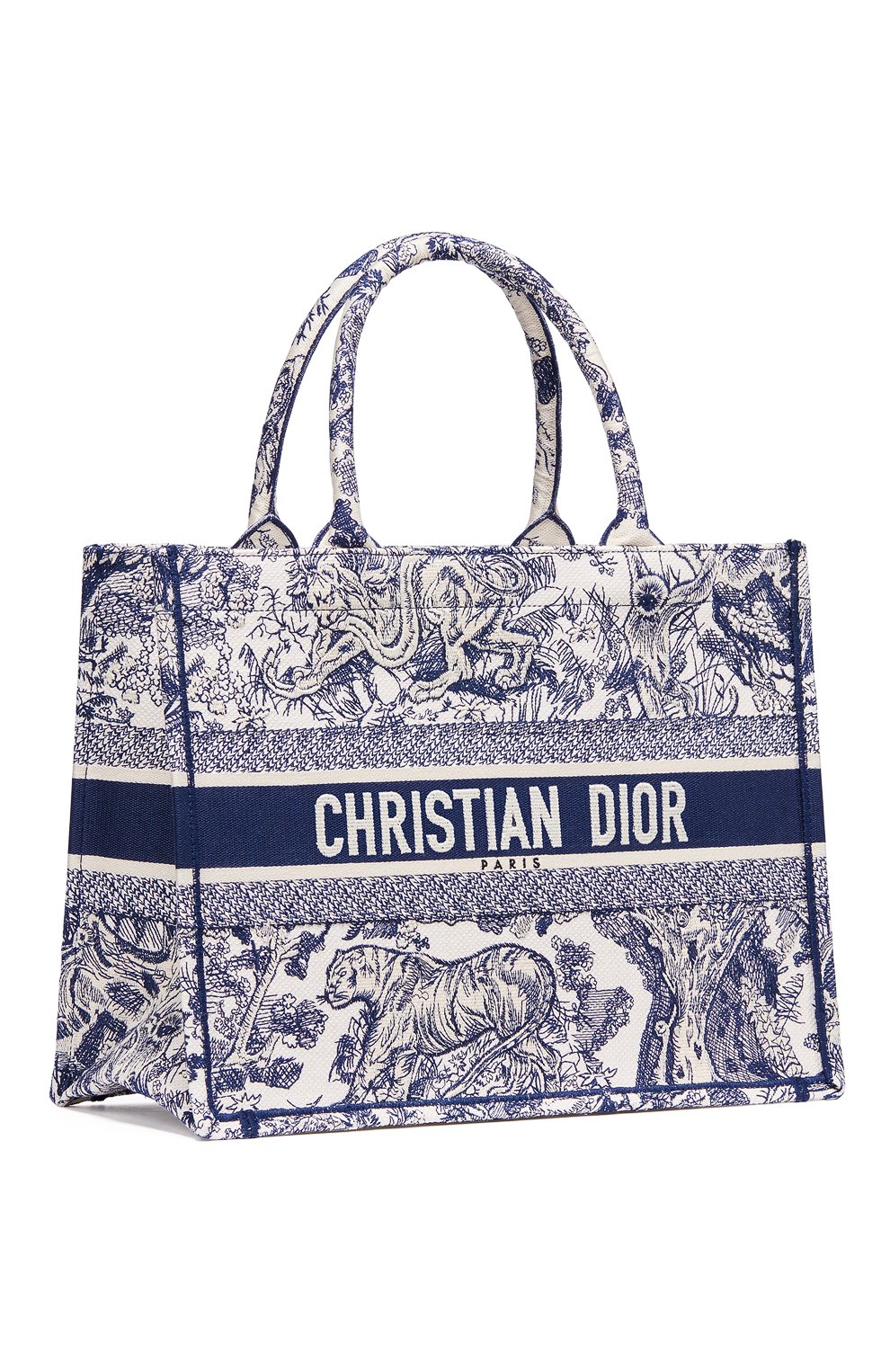 Женский сумка dior book tote mini DIOR синего цвета по цене 240000 руб., арт. M1296ZTDTM808 | Фото 2 Женский сумка dior book tote mini DIOR синего цвета, арт. M1296ZTDTM808 | Фото 2 (Сумки-технические: Сумки-шопперы; Размер: mini; Материал: Текстиль)