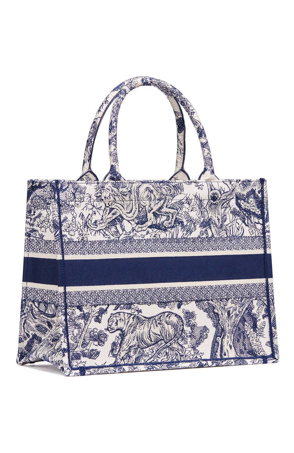 Женский сумка dior book tote mini DIOR синего цвета по цене 240000 руб., арт. M1296ZTDTM808 | Фото 3 Женский сумка dior book tote mini DIOR синего цвета, арт. M1296ZTDTM808 | Фото 3 (Сумки-технические: Сумки-шопперы; Размер: mini; Материал: Текстиль)