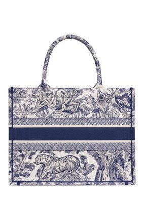 Женский сумка dior book tote mini DIOR синего цвета по цене 240000 руб., арт. M1296ZTDTM808 | Фото 4 Женский сумка dior book tote mini DIOR синего цвета, арт. M1296ZTDTM808 | Фото 4 (Сумки-технические: Сумки-шопперы; Размер: mini; Материал: Текстиль)