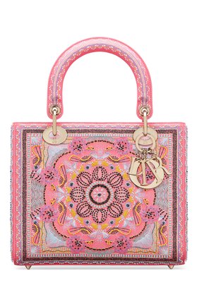 Женская сумка lady dior medium DIOR розового цвета по цене 520000 руб., арт. M0565OSAQM929 | Фото 1 Женская сумка lady dior medium DIOR розового цвета, арт. M0565OSAQM929 | Фото 1