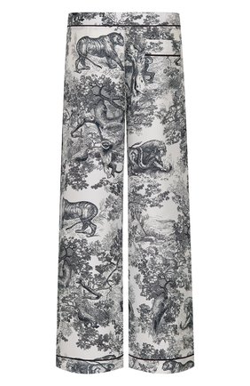 Женские пижамные брюки DIOR темно-синего цвета по цене 125000 руб., арт. 111P38A6805X0861 | Фото 2 Женские пижамные брюки DIOR темно-синего цвета, арт. 111P38A6805X0861 | Фото 2