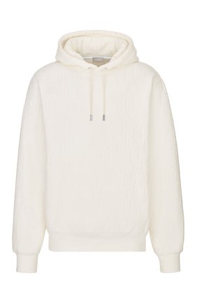 Мужской хлопковое худи DIOR белого цвета по цене 145000 руб., арт. 113J631A0684C020 | Фото 1 Мужской хлопковое худи DIOR белого цвета, арт. 113J631A0684C020 | Фото 1 (Мужское Кросс-КТ: Худи-одежда; Принт: Без принта; Материал внешний: Хлопок; Стили: Кэжуэл)