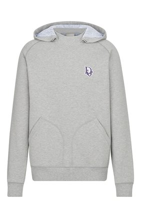 Мужской хлопковое худи DIOR серого цвета по цене 85000 руб., арт. 113J636A0692C880 | Фото 1 Мужской хлопковое худи DIOR серого цвета, арт. 113J636A0692C880 | Фото 1