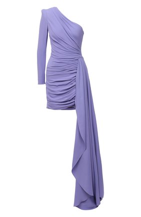 Женское платье из вискозы ZUHAIR MURAD фиолетового цвета по цене 344500 руб., арт. DRF21021/CRCA008 | Фото 1 Женское платье из вискозы ZUHAIR MURAD фиолетового цвета, арт. DRF21021/CRCA008 | Фото 1