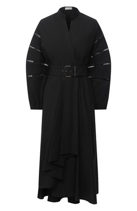 Женское хлопковое платье BRUNELLO CUCINELLI черного цвета по цене 182500 руб., арт. MH127A4762 | Фото 1 Женское хлопковое платье BRUNELLO CUCINELLI черного цвета, арт. MH127A4762 | Фото 1