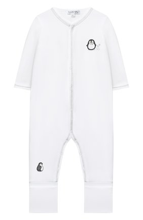Детский хлопковый комбинезон MAGNOLIA BABY серого цвета по цене 5350 руб., арт. 788-805-SV | Фото 1 Детский хлопковый комбинезон MAGNOLIA BABY серого цвета, арт. 788-805-SV | Фото 1
