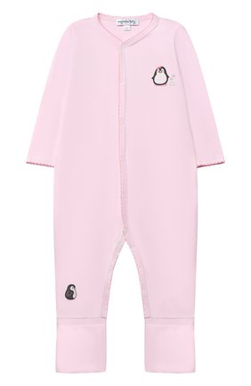 Детский хлопковый комбинезон MAGNOLIA BABY розового цвета по цене 4940 руб., арт. 788-805-PK | Фото 1 Детский хлопковый комбинезон MAGNOLIA BABY розового цвета, арт. 788-805-PK | Фото 1