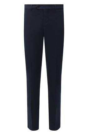 Мужские хлопковые брюки BRUNELLO CUCINELLI синего цвета по цене 41000 руб., арт. M289LB1770 | Фото 1 Мужские хлопковые брюки BRUNELLO CUCINELLI синего цвета, арт. M289LB1770 | Фото 1