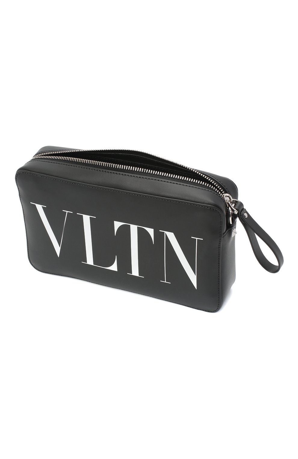 Мужская кожаная сумка vltn VALENTINO черного цвета по цене 69950 руб., арт. VY2B0704/WJW | Фото 4 Мужская кожаная сумка vltn VALENTINO черного цвета, арт. VY2B0704/WJW | Фото 4 (Материал: Натуральная кожа; Ремень/цепочка: На ремешке)