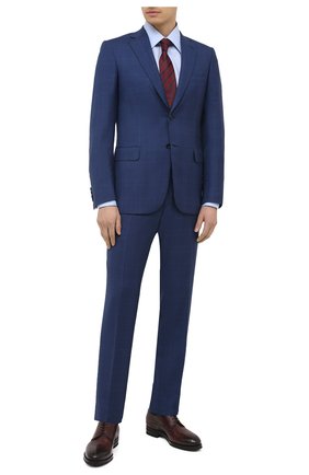 Мужской шерстяной костюм BRIONI синего цвета по цене 399500 руб., арт. RA0J0M/P0A07/BRUNIC0 | Фото 1 Мужской шерстяной костюм BRIONI синего цвета, арт. RA0J0M/P0A07/BRUNIC0 | Фото 1