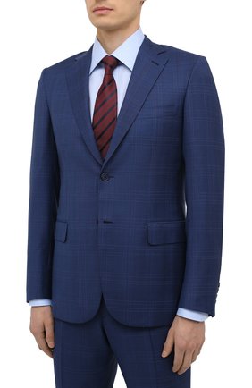 Мужской шерстяной костюм BRIONI синего цвета по цене 399500 руб., арт. RA0J0M/P0A07/BRUNIC0 | Фото 2 Мужской шерстяной костюм BRIONI синего цвета, арт. RA0J0M/P0A07/BRUNIC0 | Фото 2
